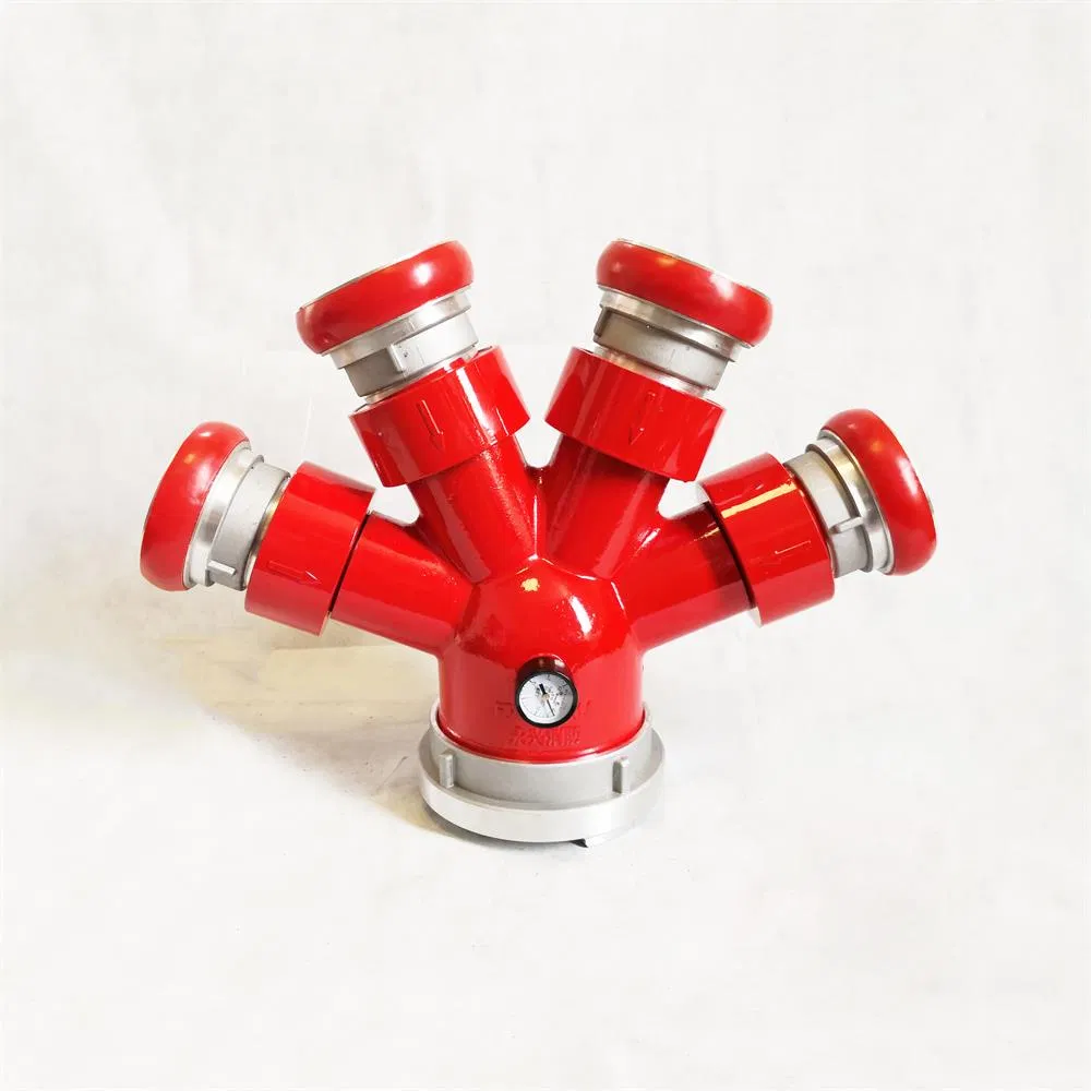4 Way Siamese Fire Water Dividers Coupling Connection