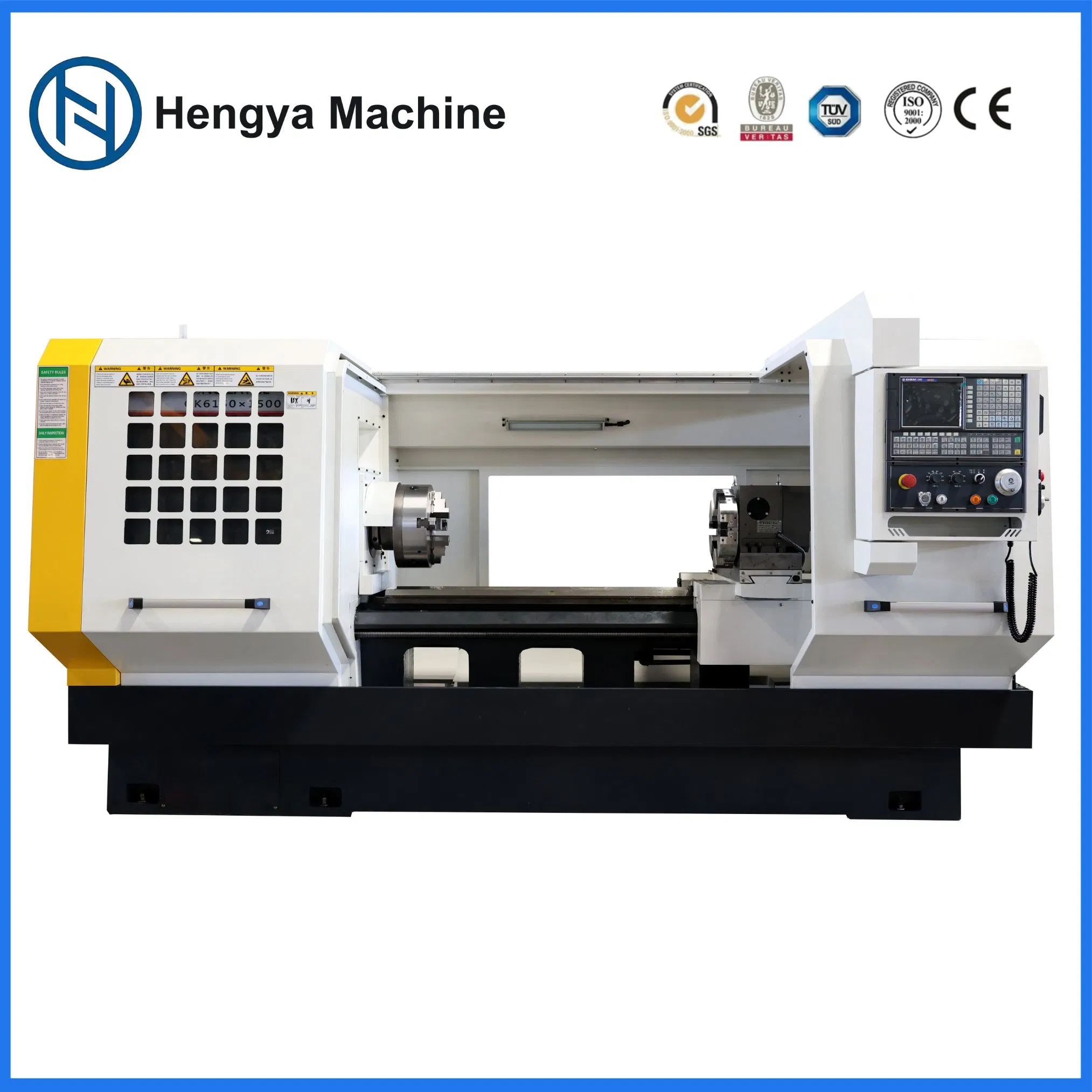 CNC Large Spindle Bore Lathe Metalworking Precision CNC Lathe Machine Metal Processing Lathe Machine