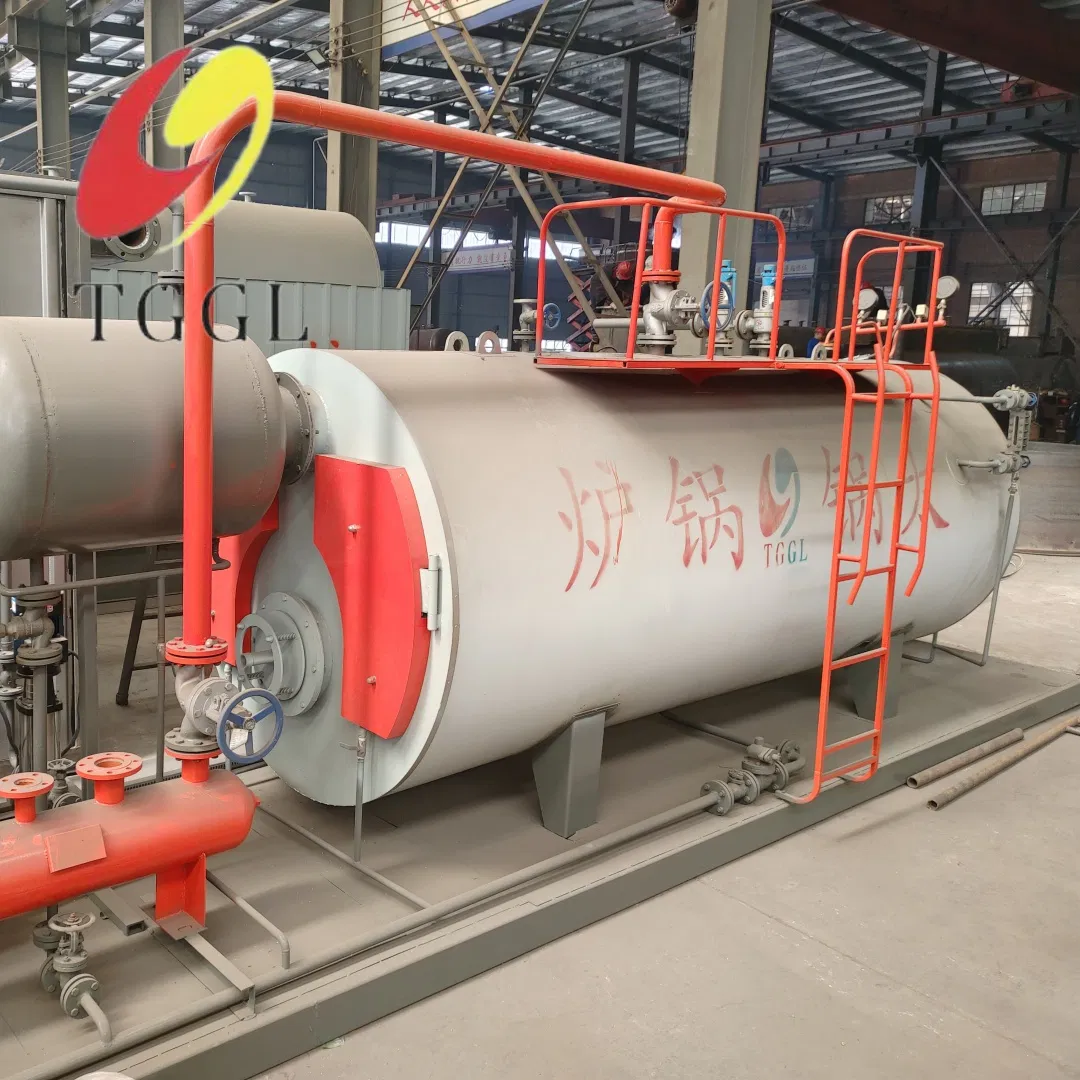 Caldaia a vapore industriale da 6 tonnellate per impianto chimico alimentata a diesel e gas