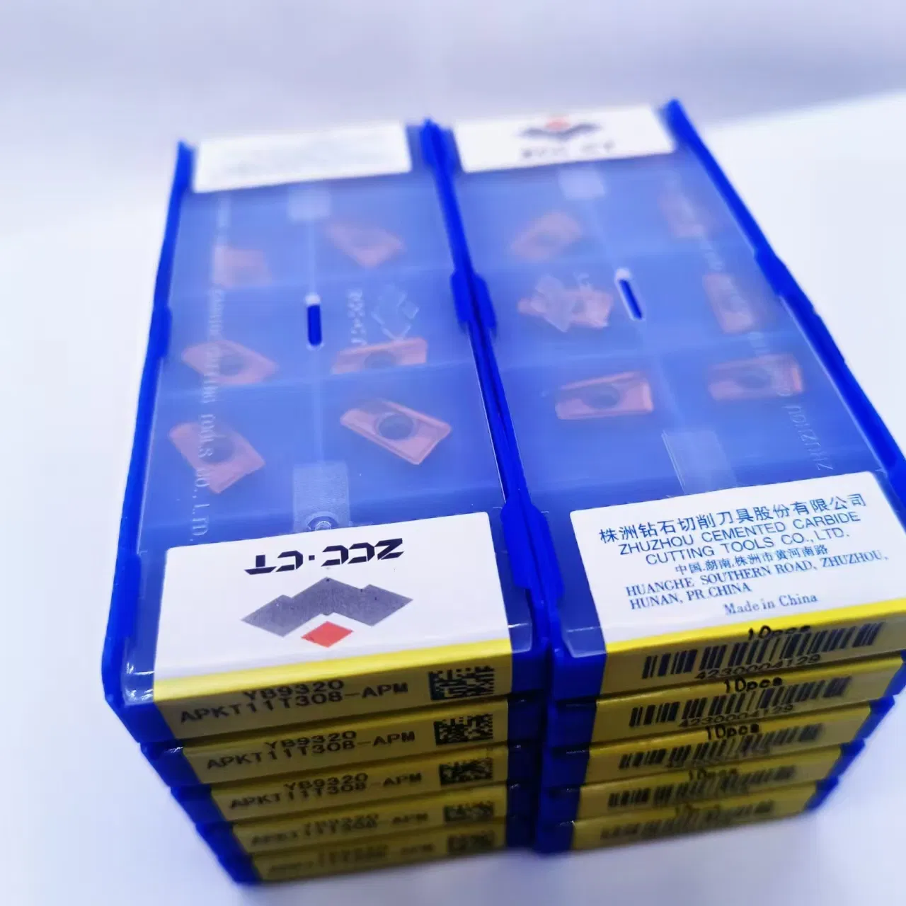 PVD Coated Milling Insert APKT1003 for Cutting Steel and Stainless Steel