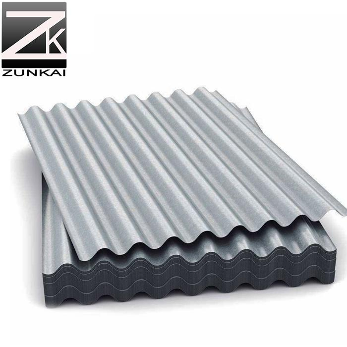 Galvanized Sheet Metal Roofing, GI Corrugated Steel Sheet, Zinc Roofing Sheet